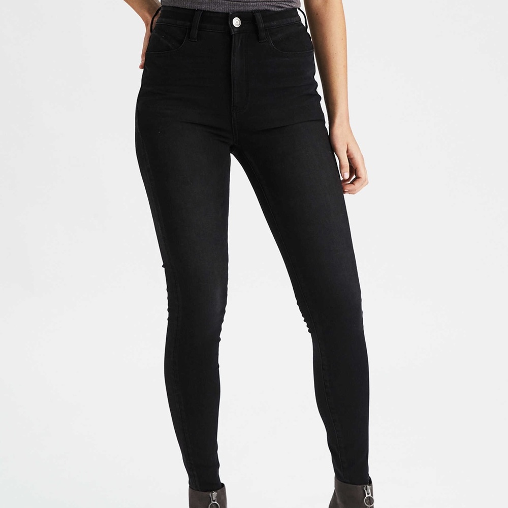 American Eagle Highest Rise Jegging - Black